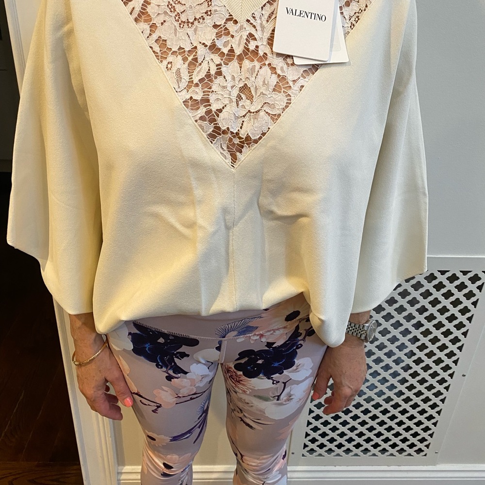 White Valentino Garavani top